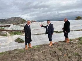 Dolu ve hortumun vurduğu Seydikemer’de oda başkanlarından destek çağrısı
