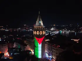 Dron pilotundan Filistin’e destek videosu
