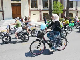 Dünya Çevre Günü’nde bisiklet turu
