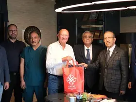 Dünyaca ünlü Cerrah Christophe Mathoulin’in Bursa ziyareti
