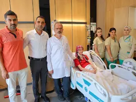 Dünyada 4 vakadan biri olan Myastenia Gravis hastası Türkiye’de tedavi edildi
