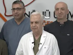 Dünyanın ilk 8’li çapraz karaciğer nakli Malatya’da gerçekleştirildi
