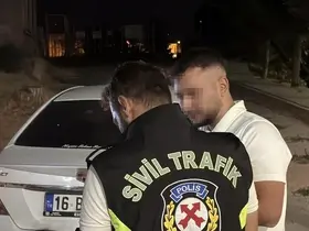 ’Dur’ ihtarına uymayan 19 yaşındaki alkollü sürücüye 202 bin TL ceza
