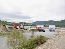 Durağan Hacıoğlan-Yeşilkent Köprüsü hizmete açıldı
