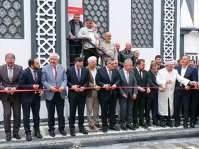 Durağan Yeni Camii dualarla ibadete açıldı
