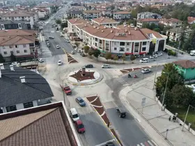 Düzce şehir merkezinde trafik akışına düzen geldi
