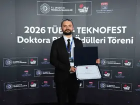 Düzce Üniversitesi öğretim üyesi üçüncü oldu
