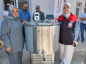 Düzce’de 45 üreticiye süt soğutma tankı desteği
