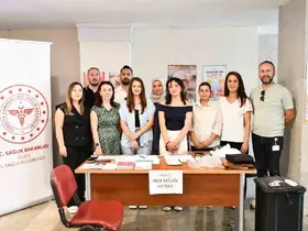 Düzce’de hastanede "Her Gün Halk Sağlığı" standı kuruldu
