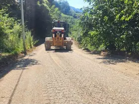 Düzce’de köylerde alt yapı çalışmaları sürüyor
