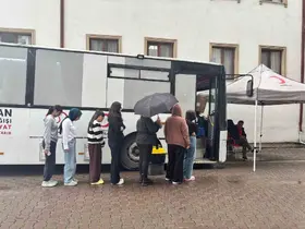 Düzce’de öğrencilerden anlamlı kan bağışı desteği
