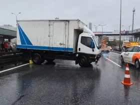 E-5’te trafiği kilitleyen kaza
