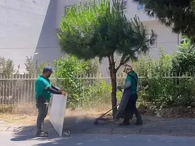 Efeler’in park ve yeşil alanlarında düzenleme çalışmaları sürüyor

