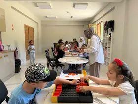 Eğlenerek öğreniyorlar
