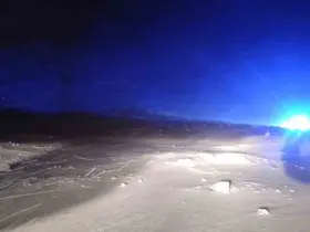 Eğribel Tüneli girişinde çığ düştü: Yol ulaşıma kapandı
