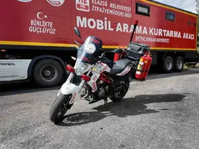 Elazığ itfaiyesi filosunu güçlendirdi: Öncü motosiklet ve mobil müdahale aracı
