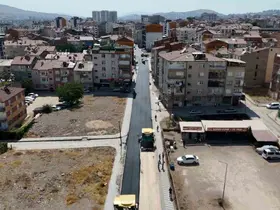 Elazığ’da 20 bin ton sıcak asfalt kullanılarak 12 kilometrelik alan yenilendi
