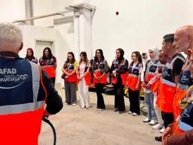 Elazığ’da AFAD gönüllülerine hafif arama ve kurtarma eğitimi
