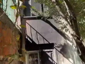 Elazığ’da çatı yangını

