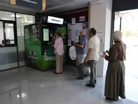 Elazığ’da depozito iade cihazları vatandaşlardan yoğun ilgi görüyor
