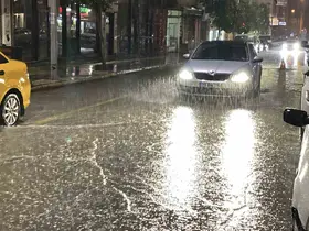 Elazığ’da sağanak etkisini sürdürüyor

