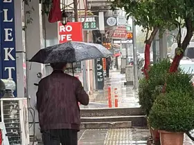 Elazığ’da sağanak yağış etkili oldu
