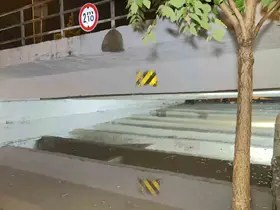 Elazığ’da sağanak yağışta su seviyesi 2,10 metrelik sınırı buldu
