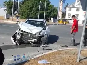 Elazığ’da trafik kazası: 2 yaralı
