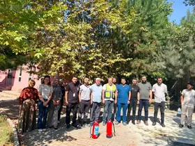 Elazığ’da yangın güvenliği eğitimi
