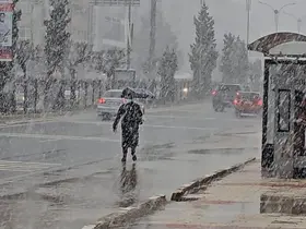 Elazığ’da yoğun kar yağışı
