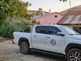 Elazığ’ın köylerinde ilaçlama çalışmaları sürüyor
