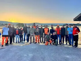 Emet’te yabani domuzlara karşı sürek avı düzenlendi
