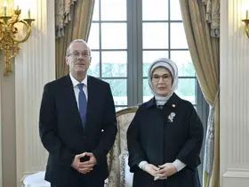 Emine Erdoğan, DSÖ heyetiyle görüştü
