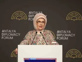 Emine Erdoğan, "Filistin İçin Tek Yürek" temalı programa katıldı