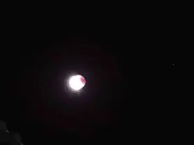 Erciş’te "Kanlı Ay" tutulması net şekilde görüntülendi

