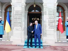 Erdoğan ile Zelenskiy görüşmesi başladı
