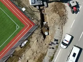 Erfelek’te su baskınlarına kalıcı çözüm için ilk kazma vuruldu
