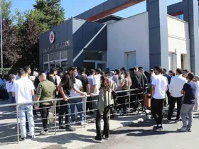 Erzincan Adliyesi’nde zabıt katipliği sınavı yoğunluğu
