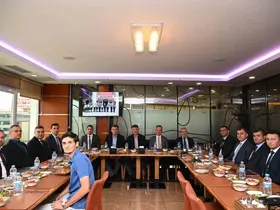 Erzincan Emniyet Müdürü Zafer Baybaba için veda yemeği düzenlendi
