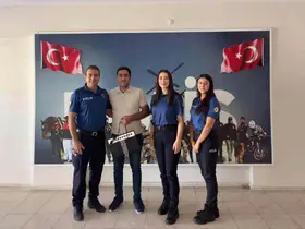 Erzincan Emniyetinden gazilere anlamlı ziyaret
