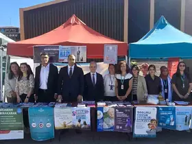 Erzincan’da Halk Sağlığı Haftası kapsamında farkındalık standı açıldı
