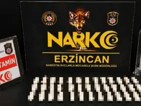 Erzincan’da midesinde uyuşturucu taşıyan şüpheli tutuklandı
