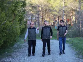 Erzincan’da orman projeleri incelendi
