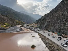 Erzincan’da sel ve heyelanın yol açtığı tahribat havadan görüntülendi
