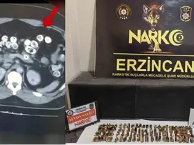 Erzincan’da uyuşturucuyu vücutlarında taşıyan 3 şüpheli yakalandı
