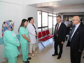Erzurum İl Sağlık Müdürü Meral saha çalışmalarına yoğunlaştı
