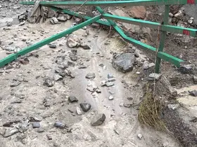 Erzurum Uzundere’de aşırı yağış sel getirdi
