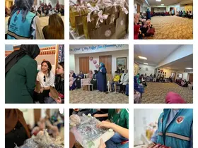 Erzurum’da hanımlardan anlamlı buluşma
