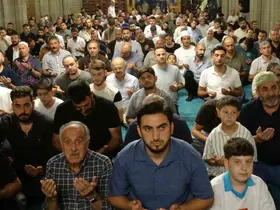 Erzurum’da Mevlid Kandili’nde camiler doldu taştı
