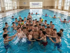 Erzurumlu iş insanından köy çocuklarına havuz jesti: 2 bin 500 çocuk ilk kez havuzla buluştu
